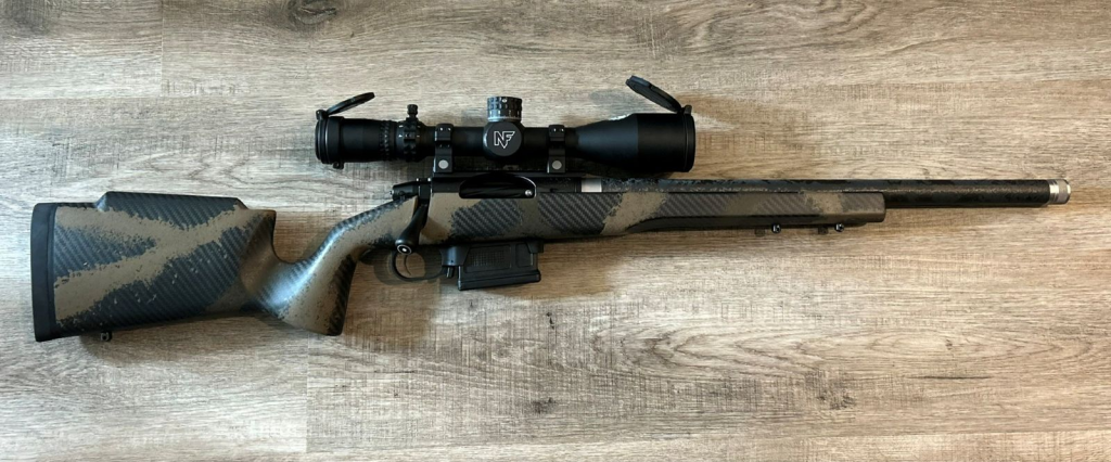 25 Creedmoor hunting rifle used for a South Dakota whitetail hunt